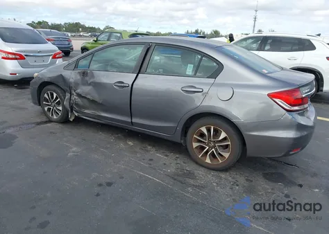 2014 Honda Civic Ex z USA, uszkodzony, nr VIN 19XFB2F86EE243002